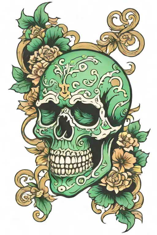 Jade Skull