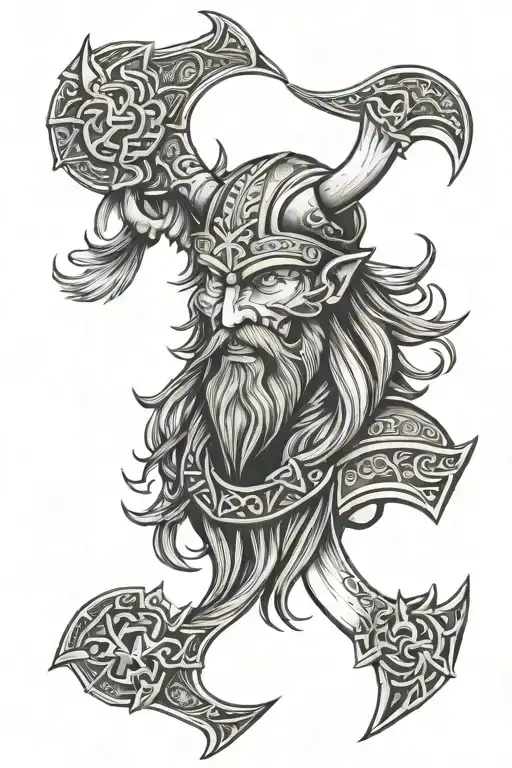 Viking Blackout Half Sleeve