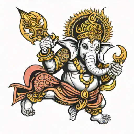 Ganesha Warrior