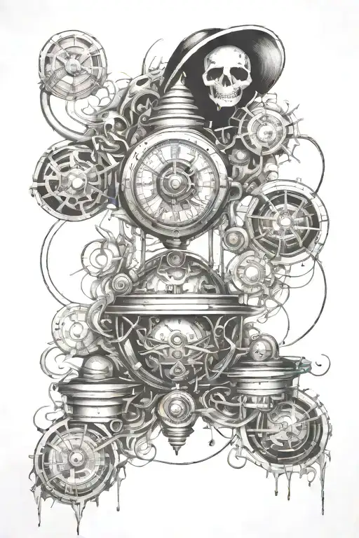 Mystery Metal Music Time Space