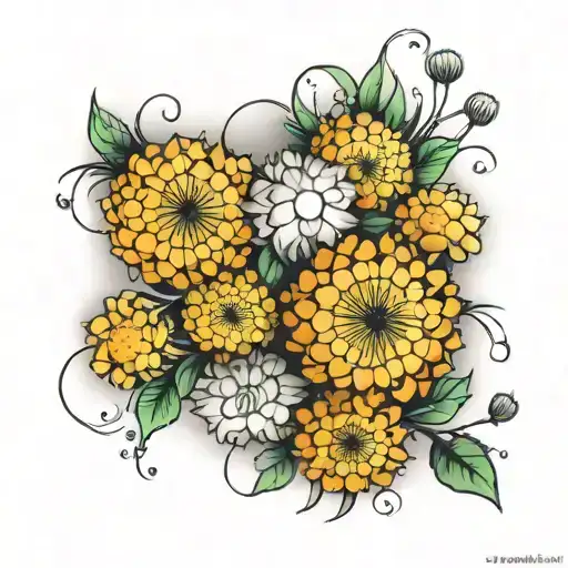 Dandelion Puffs But Instead Of Seeds With Paw Prints