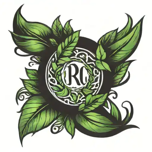 Laurel Wreath With The Word Brotherhood Inside