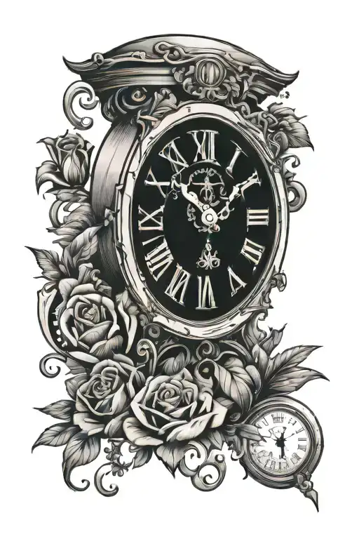 Hand And Pocket Wat H Clock Of My Sons Birth Time