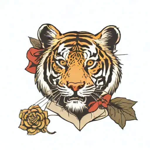 Amur Tiger Killed With A Bow Tie