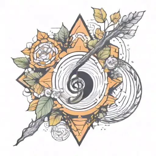 Music Nature Geometry Tree Made