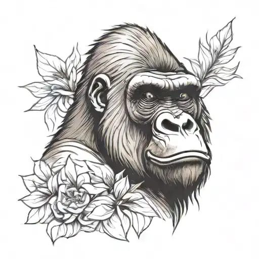 Gorilla Sketch