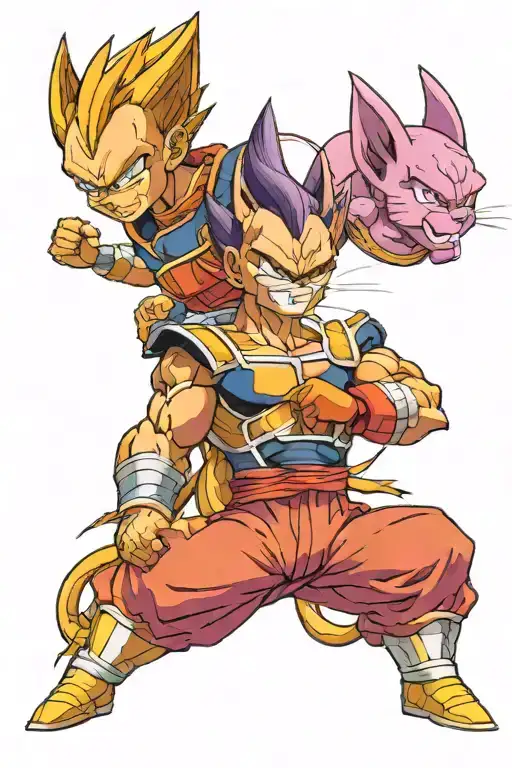 Vegeta And Beerus