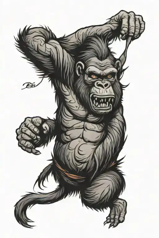 Angry Gorilla