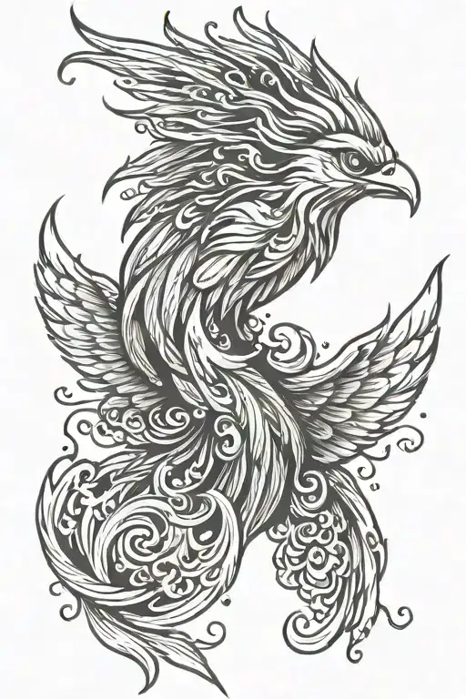 Phoenix Rising Phoenix Wings