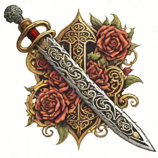 Photo Of Imam Hossein's Sword