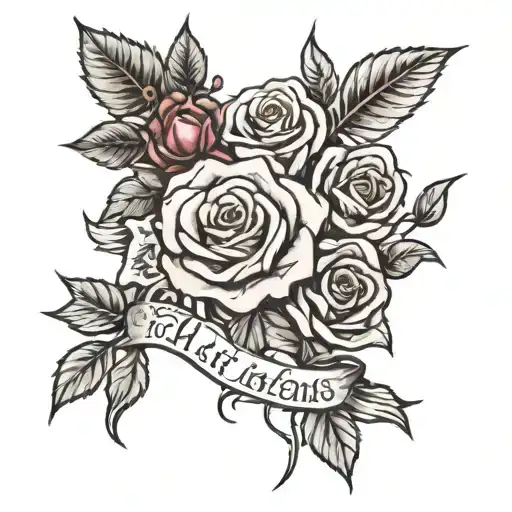 Roses Background Chase Dreams Not Deadlines Quote Written Inside