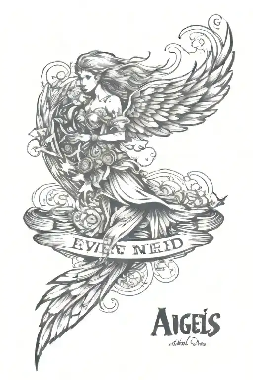 Even Angels Need Flying Lessons Sometimes Broken Wing