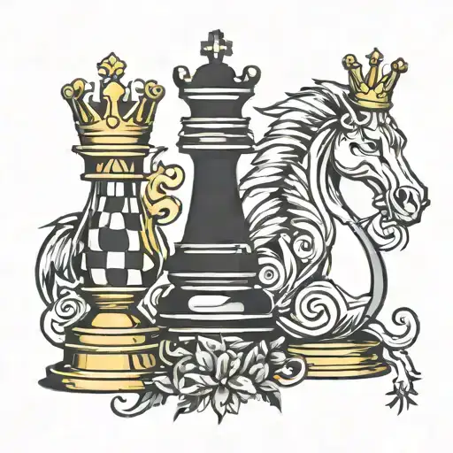 King Chess Piece