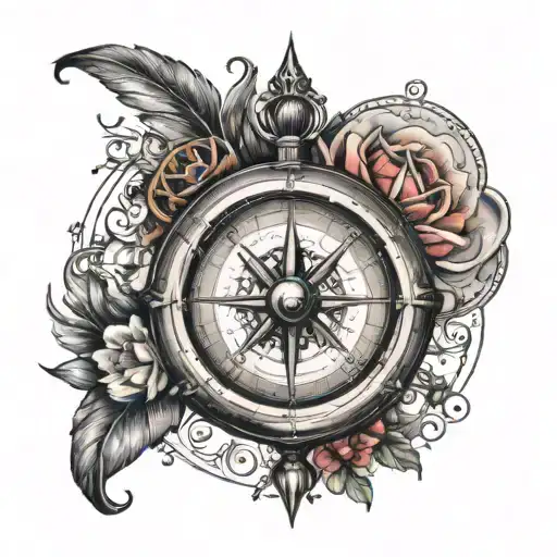 Photography And Traveller Compass