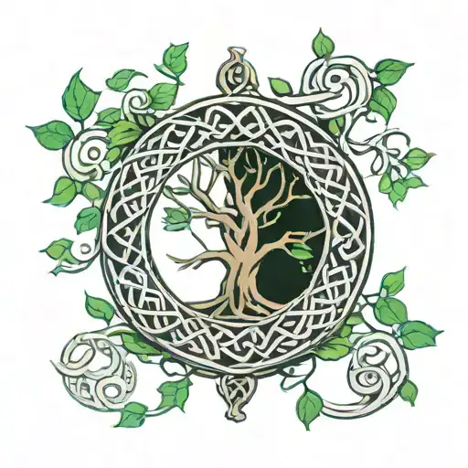Celtic Tree Growing