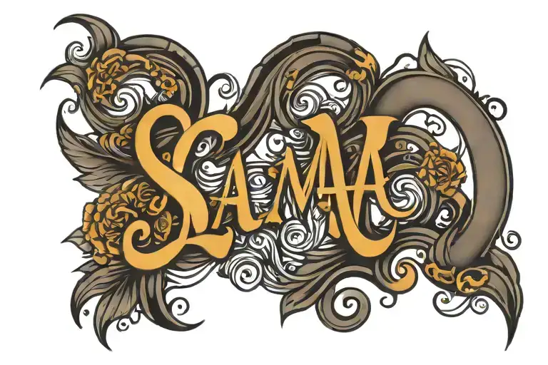 Name Samar With Music Alphabet