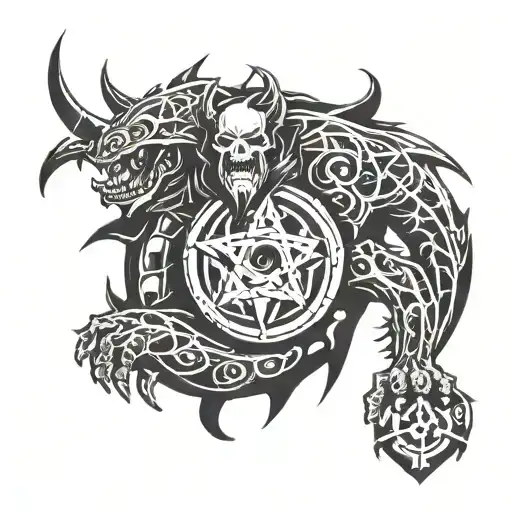 Fantasy Anarchy Symbol Monster