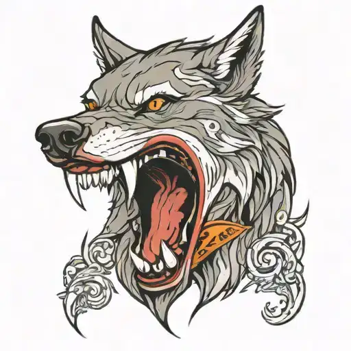 Snarling Wolf