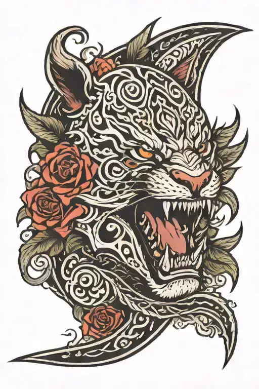 Anger Silence Scar Maximum Tattoo Length 20Cm