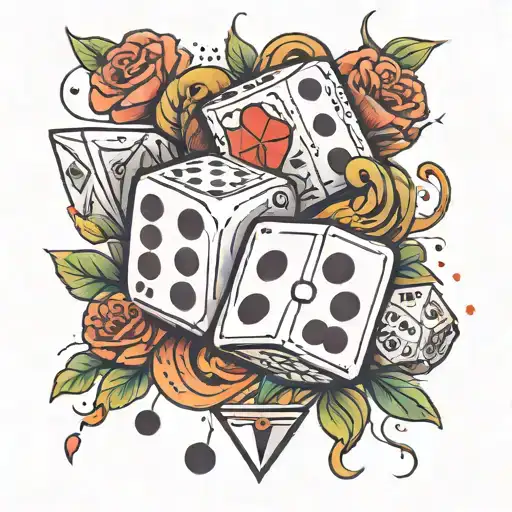 A Card And A Dice