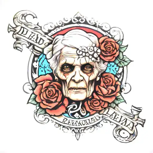 Dead Grandma Her Name Is Barbara Combined With The Tramua Of Mental Health Problems