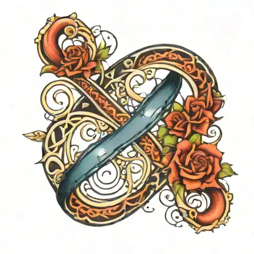 Infinity Sign Inside Representing Your Love Symbol