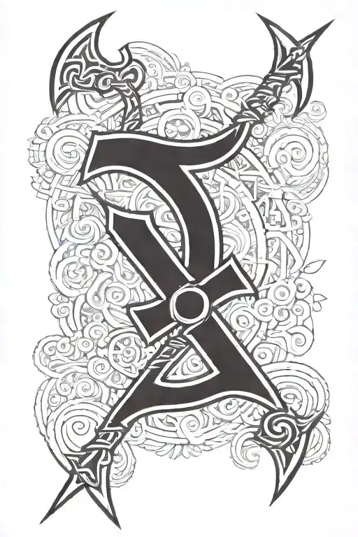 Ukrainian Trident Incorporate With Embroidery And Warrior