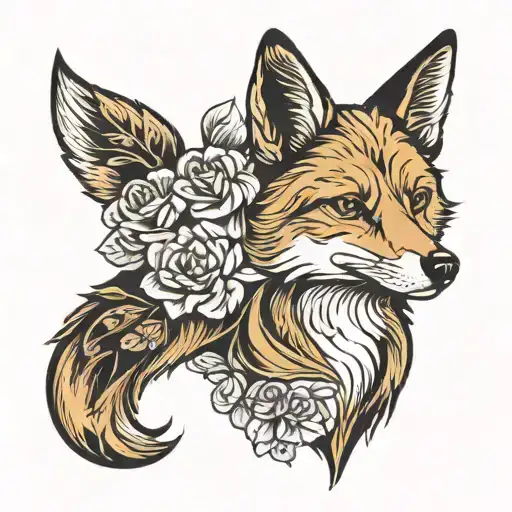 Dog Memorial That Looks Like A Fox