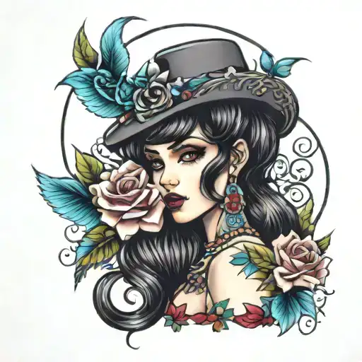 Nombre Cristhian Daniela Chanel Denny A Color Con Rosad