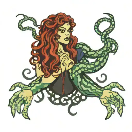 Medusa Holding Hands Holding Hands Holding Hands Holding