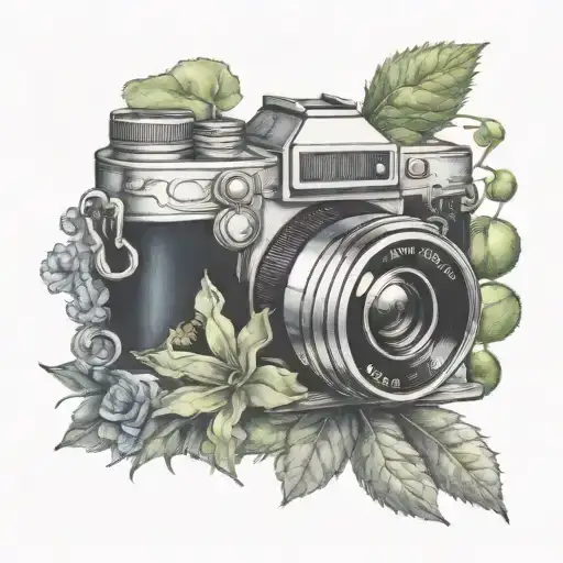 Realistic Camera Lens Melting