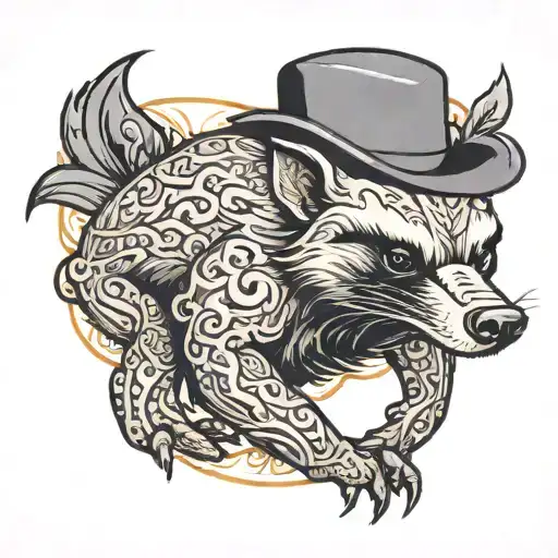 Honeybadger With Gangster