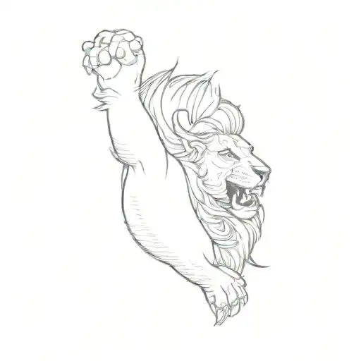 A Happy Lion