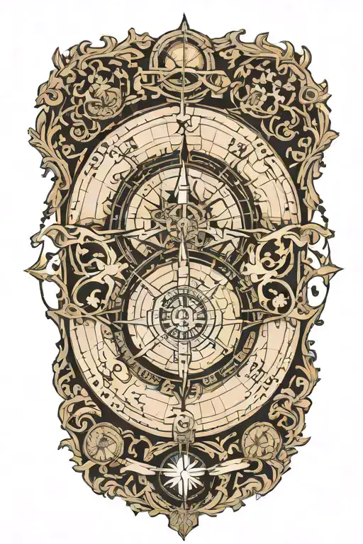 Nautical Chart North Atlantic