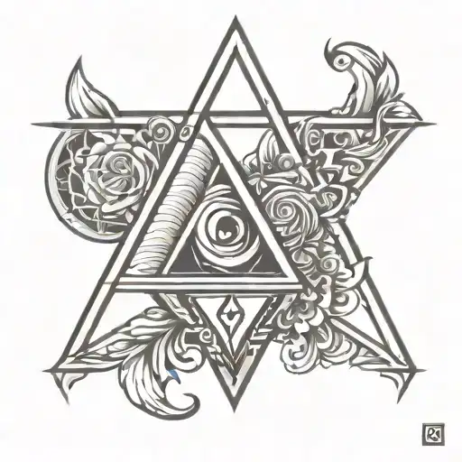 Triangle Representing Brother Brother Bond