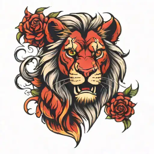 Red Eyed Lion