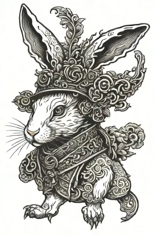 White Rabbit Lounging