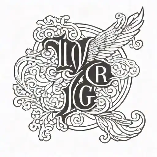 The Word Light In Greek With A Symbol Incorporated