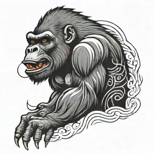 Roaring Gorilla