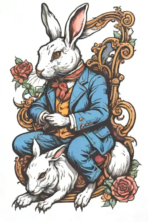 White Rabbit Lounging