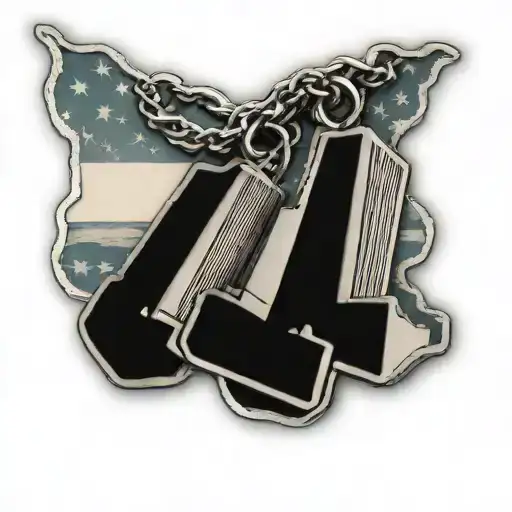 Twin Towers Pearl Harbor Dog Tags