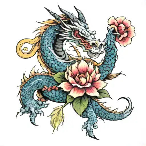 Dragon Flower Samurai