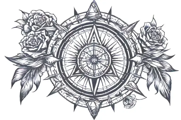 Boxing Pyramid Compass