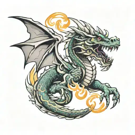 Fire Breathing Dragon