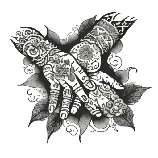 Man And Woman Holding Hands And From Florida To Kashmir