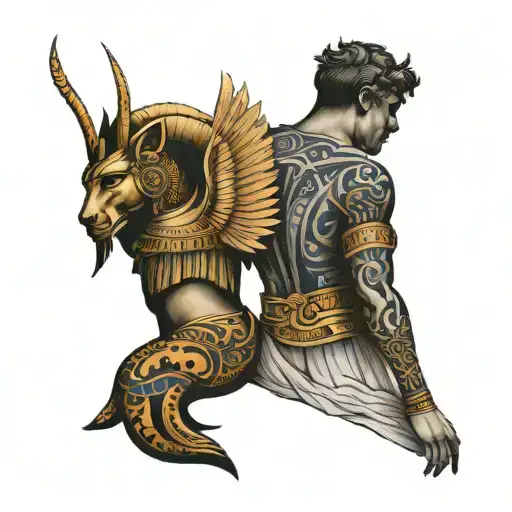 Greek And Egyptian Back