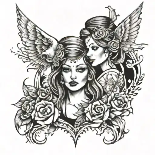 Love Daughter And Freedom