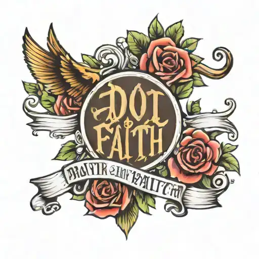 Phrase That Says Do It With Faith