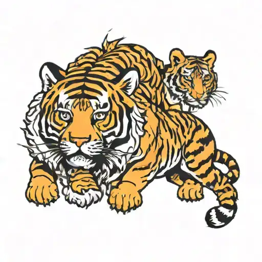 Virgo And Tiger