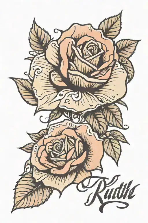 Rose With The Name Ruth